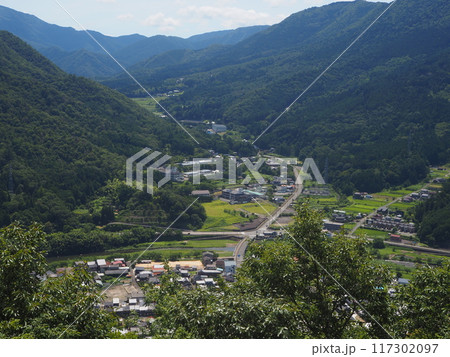 竹田城跡からの眺望 竹田城跡からの眺望 117302097
