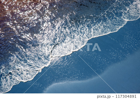 Sea wave texture, unusual water background Sea wave texture, unusual water background 117304891