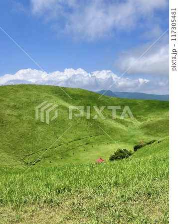 大室山の山頂から見た景色_静岡県伊東市_大室山 117305481