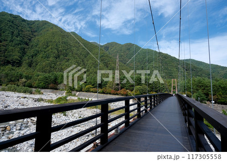 長野県駒ヶ根市_こまくさ橋7_2023年10月 長野県駒ヶ根市_こまくさ橋7_2023年10月 117305558