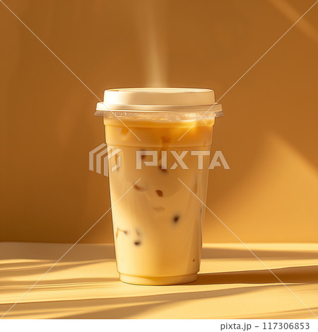 アイスコーヒー、アイスカフェラテ、ロイヤルミルクティー  Generative AI 117306853