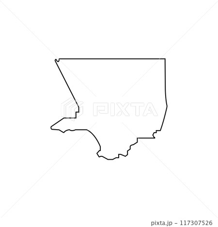 Los Angeles map icon 117307526