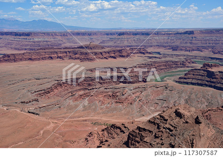 Colorado River from Dead Horse Point State Park near Moab, Utah. Colorado River from Dead Horse Point State Park near Moab, Utah. 117307587