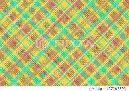 Tartan plaid pattern with texture. 117307703