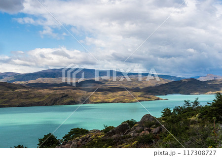 Hiking the W-Trek in Torres Del Paine 117308727