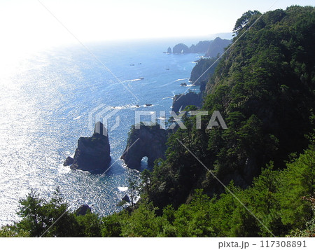 岩手　リアス式　北山崎 117308891