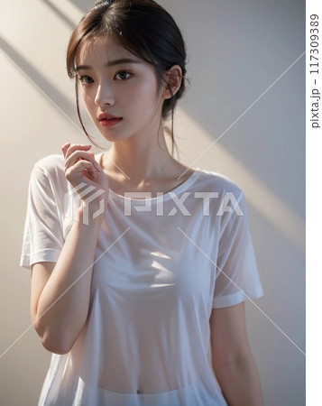 若い女性のポートレート 若い女性のポートレート 117309389