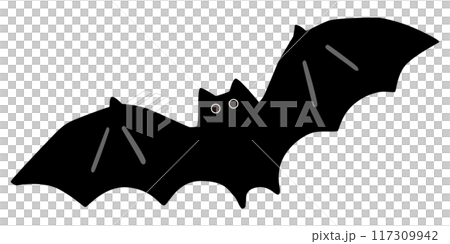 Simple bat vector illustration 117309942