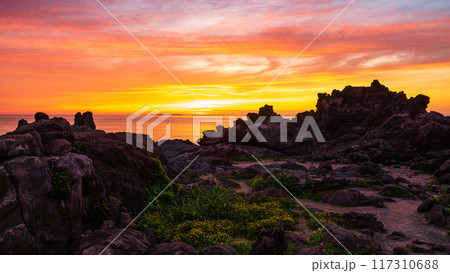 十六羅漢岩・夕景 十六羅漢岩・夕景 117310688