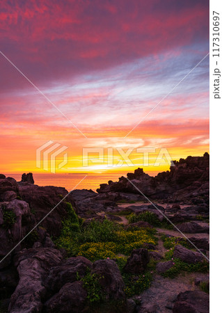 十六羅漢岩・夕景 十六羅漢岩・夕景 117310697