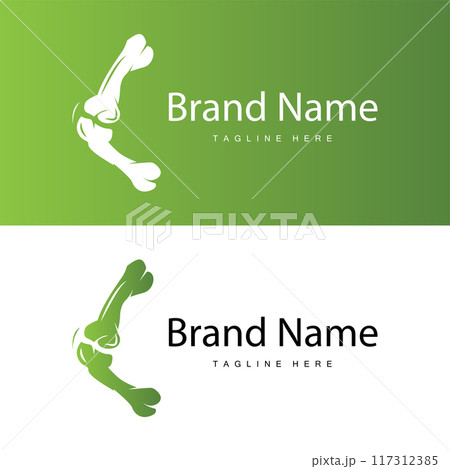 Bone Logo, Bone Care Health Design, Simple Symbol Template Illustration Bone Logo, Bone Care Health Design, Simple Symbol Template Illustration 117312385