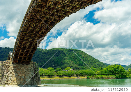 錦帯橋と岩国城 錦帯橋と岩国城 117312930
