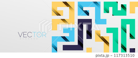 Color bend lines with shadow texture effect. Vector Illustration For Wallpaper, Banner, Background, Card, Book Illustration, landing page Color bend lines with shadow texture effect. Vector Illustration For Wallpaper, Banner, Background, Card, Book Illustration, landing page 117313510