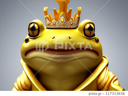 カエルの王様　王冠 117313636
