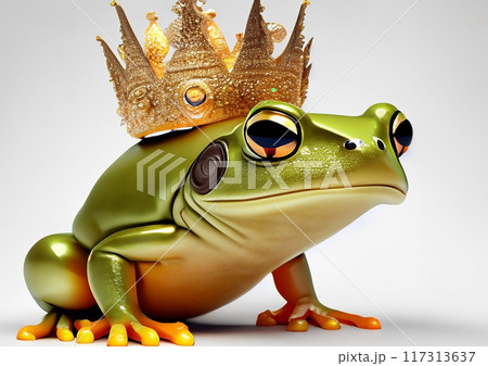 カエルの王様　王冠 117313637