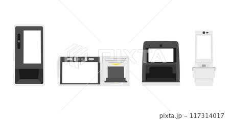 顔認証付きカードリーダーセット 117314017