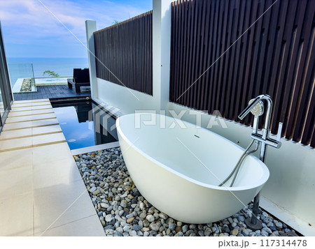 View of luxury Villa in Phuket, Thailand View of luxury Villa in Phuket, Thailand 117314478