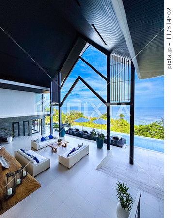 View of luxury Villa in Phuket, Thailand View of luxury Villa in Phuket, Thailand 117314502