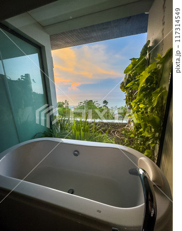 View of luxury Villa in Phuket, Thailand 117314549