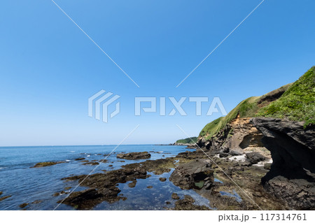 神奈川県城ヶ島海岸の風景 117314761