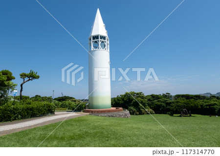 神奈川県城ヶ島、安房埼灯台の風景 117314770