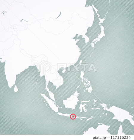 Map of East Asia - Bali Map of East Asia - Bali 117316224