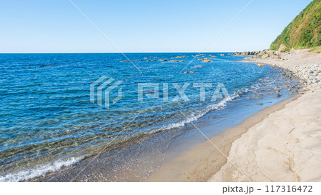 海（鶴岡市・由良海岸） 117316472