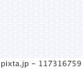 和風の波模様が入った青色の背景素材 117316759