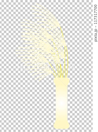 ススキのイラスト素材 117317700