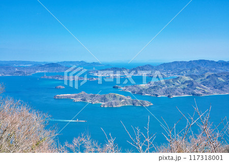 【竜王山展望台】 広島県三原市沖浦町 117318001