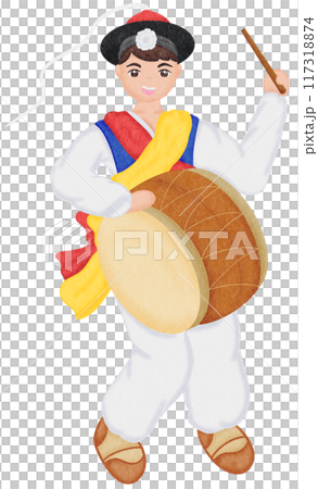 janggu dance 117318874