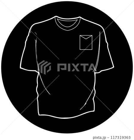 t-shirt icon vectors illustration symbol deisgn 117319363