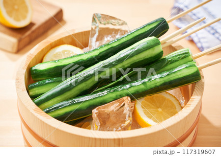 きゅうりの一本漬け 117319607