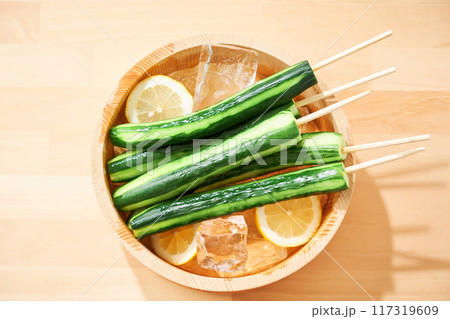 きゅうりの一本漬け 117319609