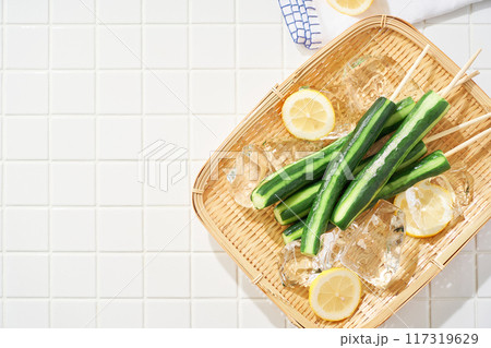 きゅうりの一本漬け 117319629