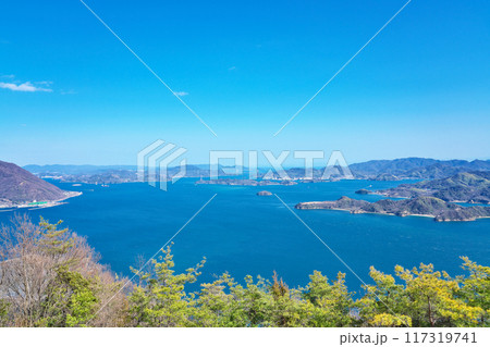 【筆影山展望台】 広島県三原市貝野町 117319741