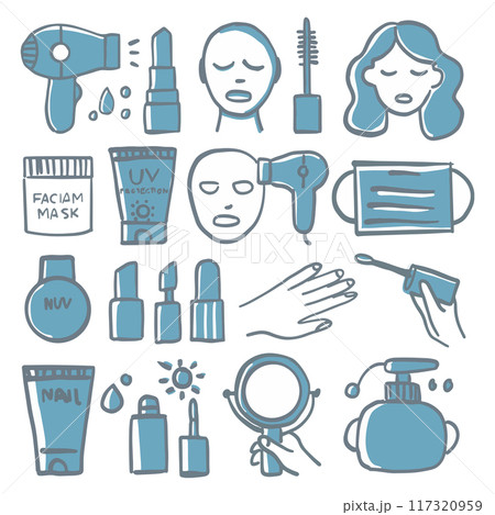 Daily Beauty and Skincare Essentials 117320959