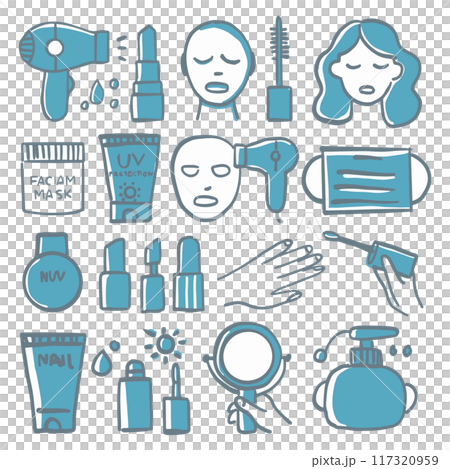 Daily Beauty and Skincare Essentials 117320959