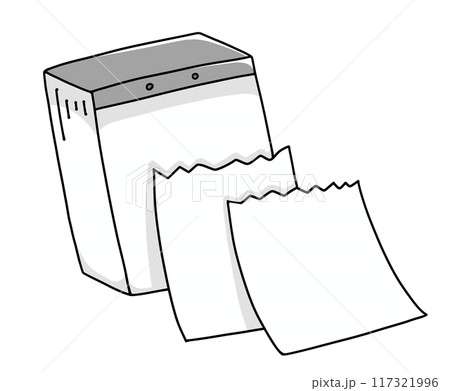 ゆるめシンプル日めくりカレンダー　破った紙付き　ベタ塗り 117321996