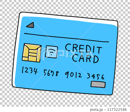 A simple and relaxed credit card, solid color A simple and relaxed credit card, solid color 117322586