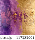 Abstract backgrounds  violet golden close up 117323001
