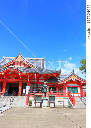 愛知県あま市、甚目寺本堂の風景 愛知県あま市、甚目寺本堂の風景 117324031