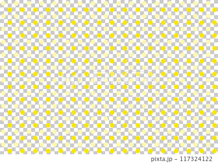 圓點圖案黃色二色底紋 117324122