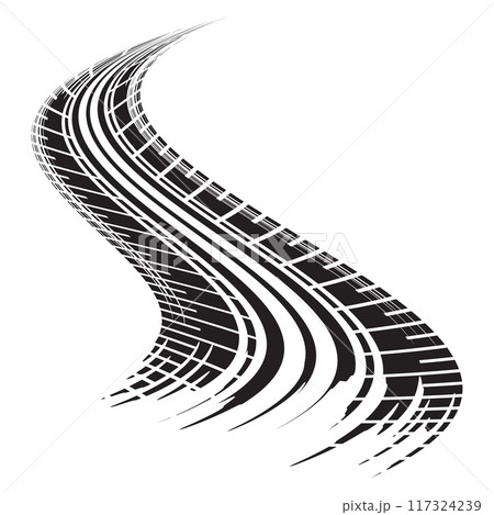 Tire vector icon illustration 117324239