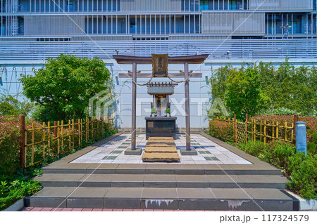 神奈川県川崎市ラゾーナ出雲神社を見る 117324579