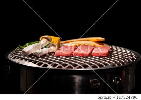 焼肉 炭火焼き 焼肉 炭火焼き 117324790