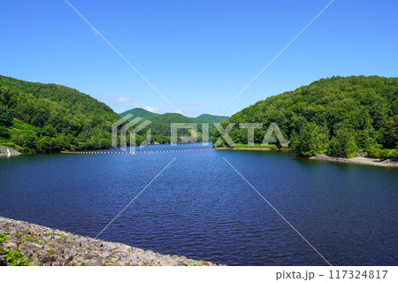 落合ダム・ロックフィルダム 117324817