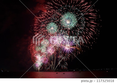 びわ湖の夏の風物詩 びわ湖大花火大会 びわ湖の夏の風物詩 びわ湖大花火大会 117325018
