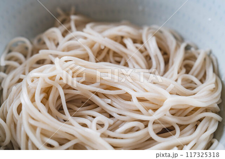 茹でた蕎麦　 117325318
