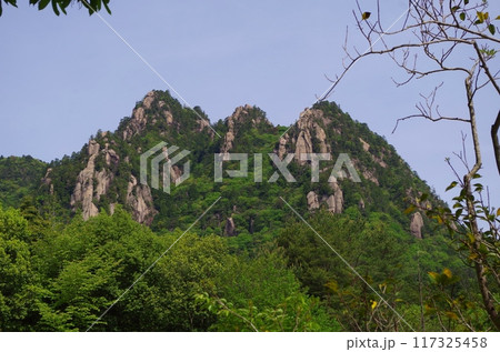 大竹市　三倉岳の岩峰 117325458